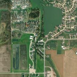 Southmoor Shores Ohio High Resolution Satellite Map