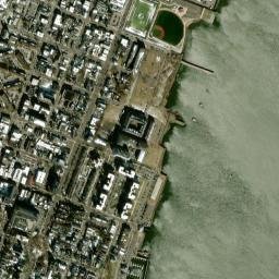 Perth Amboy map(satellite map)