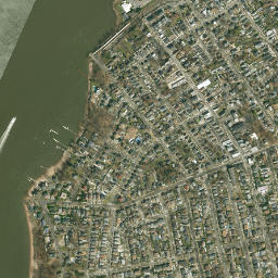 Tottenville New York High Resolution Satellite Map