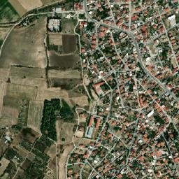 Aigínio map(satellite map)