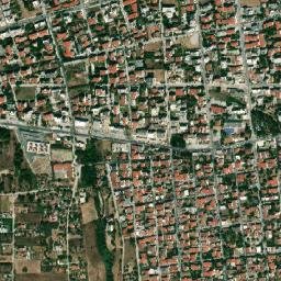 Peraía map(satellite map)
