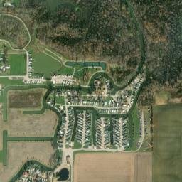 Hechts Landing Ohio High Resolution Satellite Map