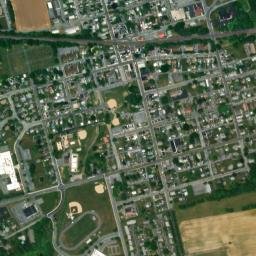 Topton map(satellite map)