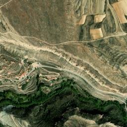 Allepuz map(satellite map)