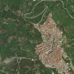 Accettura map(satellite map)