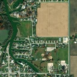 Montezuma Ohio High Resolution Satellite Map