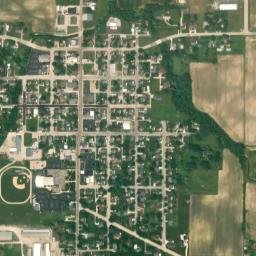 New Knoxville Ohio High Resolution Satellite Map