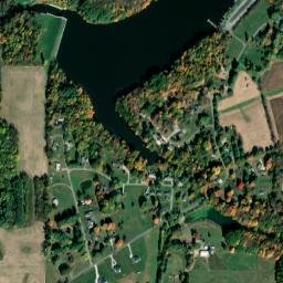 South Bay Ohio High Resolution Satellite Map