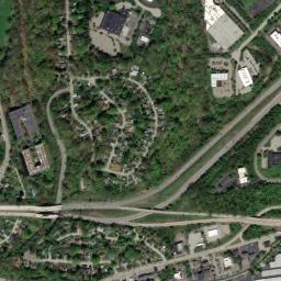 Satellite view of Green Oaks Country Club
