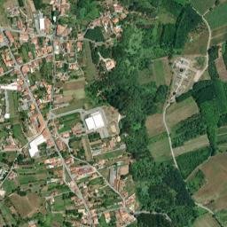 Sangalhos map(satellite map)