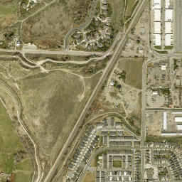 14535 Spring View Pkwy Bluffdale UT High Resolution Satellite Map
