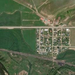 Milner Colorado High Resolution Satellite Map