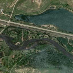 Routt County map(satellite map)