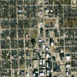 Bloomington map(satellite map)