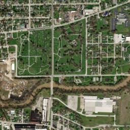 Howard County map(satellite map)