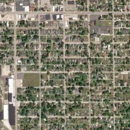 Gas City map(satellite map)