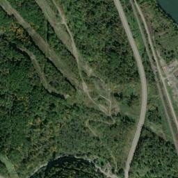 Calumet Ohio High Resolution Satellite Map