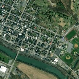 Huntingdon map(satellite map)