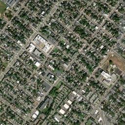 New Brunswick map(satellite map)