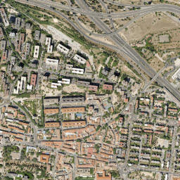 Hortaleza map(satellite map)