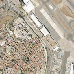 Barajas de Madrid map(satellite map)