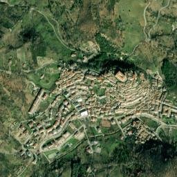 Calvello map(satellite map)
