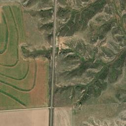 Nebraska 25, Hayes Center, NE 69032 High Resolution Satellite Map