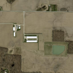 Blackford County map(satellite map)