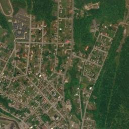 Nanty Glo map(satellite map)