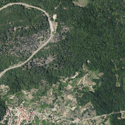 Madroñal map(satellite map)