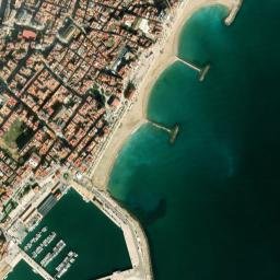 Vinaròs map(satellite map)