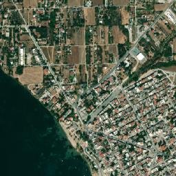 Néa Michanióna map(satellite map)