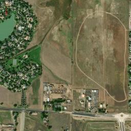 Satellite view of Highland Meadows Golf Course