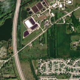 Satellite view of Highland Park Golf Course