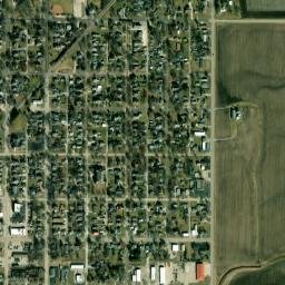 323 N Lawrence St Gibson City IL High Resolution Satellite Map