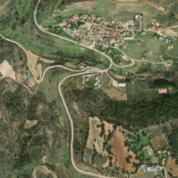 Hueva map(satellite map)