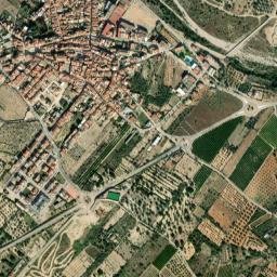 Càlig map(satellite map)