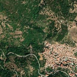 Bultei map(satellite map)