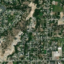 Alpine, UT, USA High Resolution Satellite Map