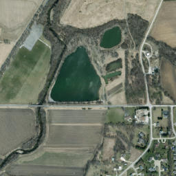 2305 W Oakland Ave Bloomington IL High Resolution Satellite Map