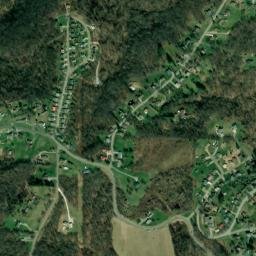 Wallace Heights Ohio High Resolution Satellite Map