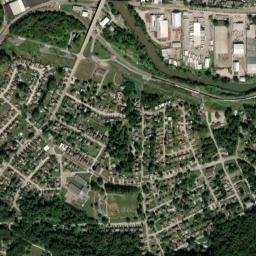 3844 Windgap Avenue, Pittsburgh, PA High Resolution Satellite Map