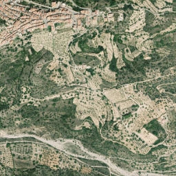 Cervera del Maestre map(satellite map)