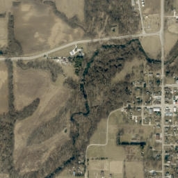 East Lafayette Street, Pine Village, IN High Resolution Satellite Map