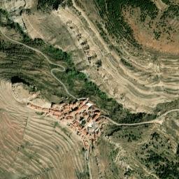 Gúdar map(satellite map)