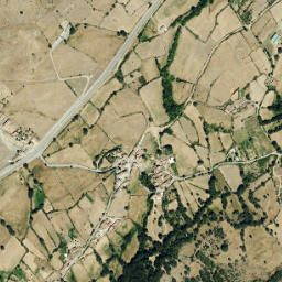 Santiago del Collado map(satellite map)