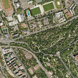 Moncloa-Aravaca map(satellite map)