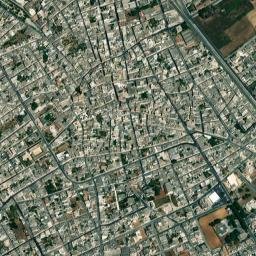 Squinzano map(satellite map)