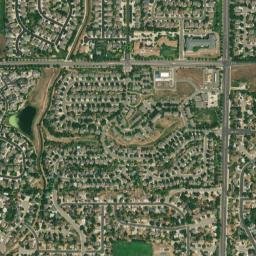 Loveland, CO High Resolution Satellite Map