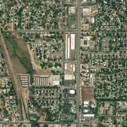 4001 North Grant Avenue, Loveland, CO High Resolution Satellite Map